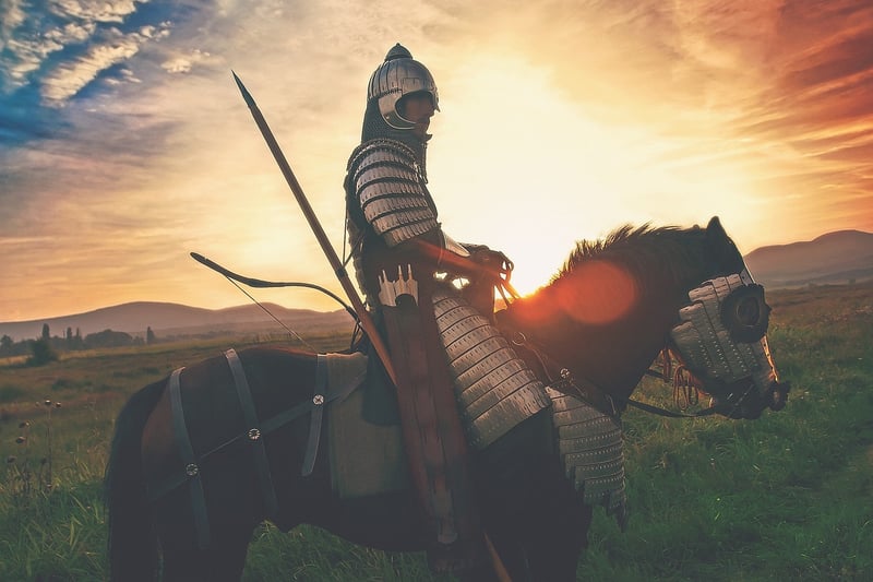 Medieval Castle and Knight